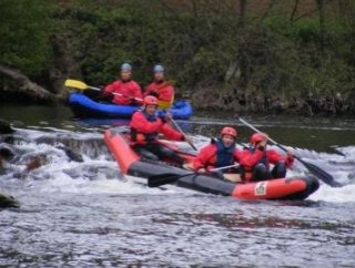  Actividades en aguas brava en la Ubaye 